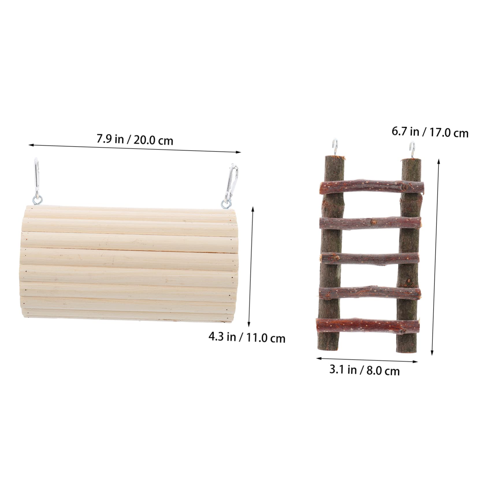 DOITOOL 3stücke Teiliges Hamster Spielzeug Set Tunnel Kletterleiter Und Versteck Für Kleine Haustiere Wie Hamster Meerschweinchen Und Chinchillas Und Unterhaltsam Für Tierische