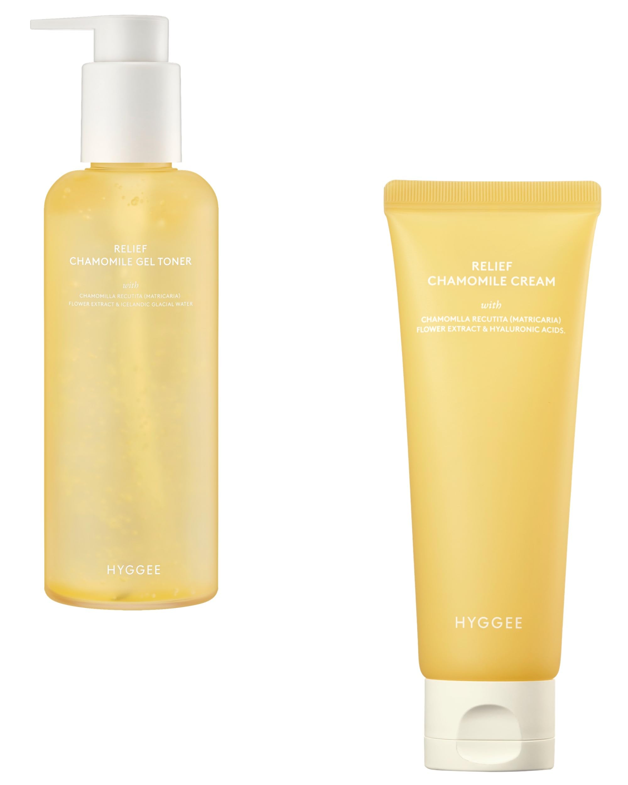 HYGGEERelief Chamomile Cream + Relief Chamomile Gel Toner Bundle