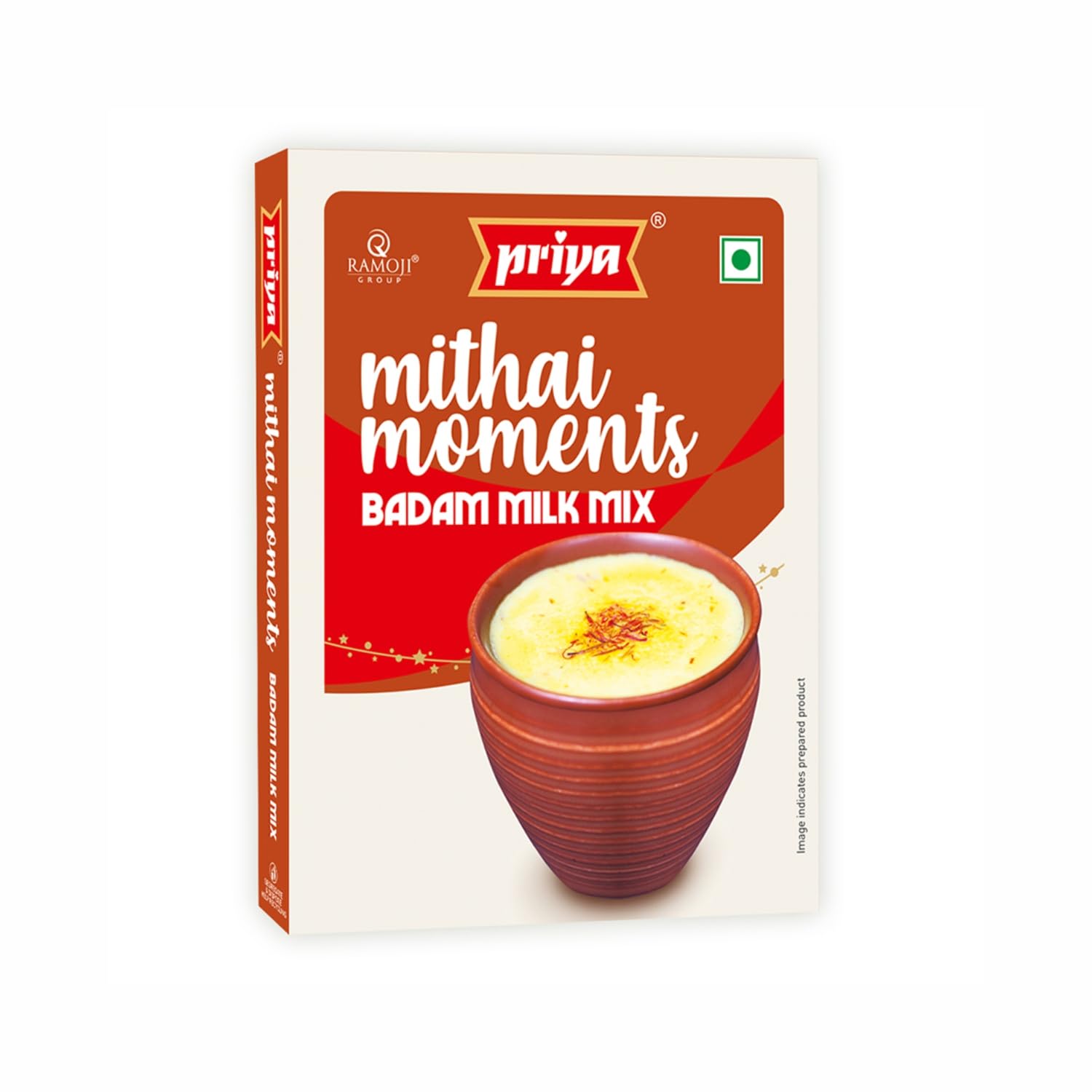 Priya Instant Badam Milk Mix, Total 400gms (Pack of 2) I