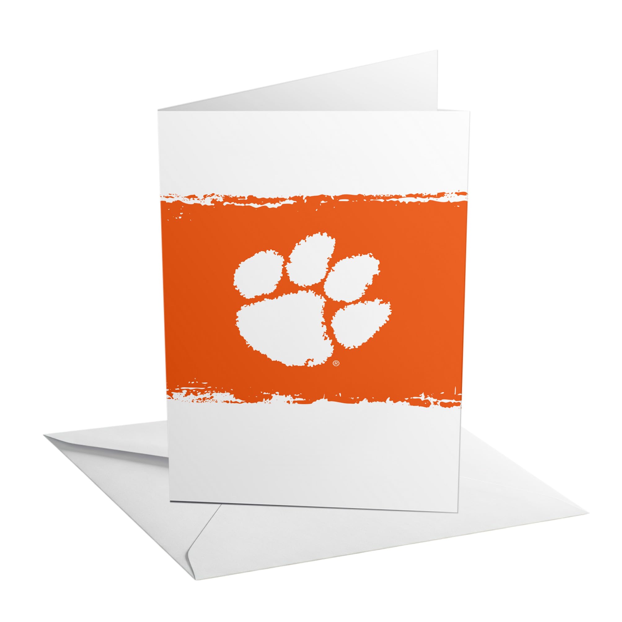 Desert Cactus Clemson University 5x7 Inch Greeting Card Tigers Single Folded Cardstock with Envelope Party Celebration Officially Licensed (5x7 Card B