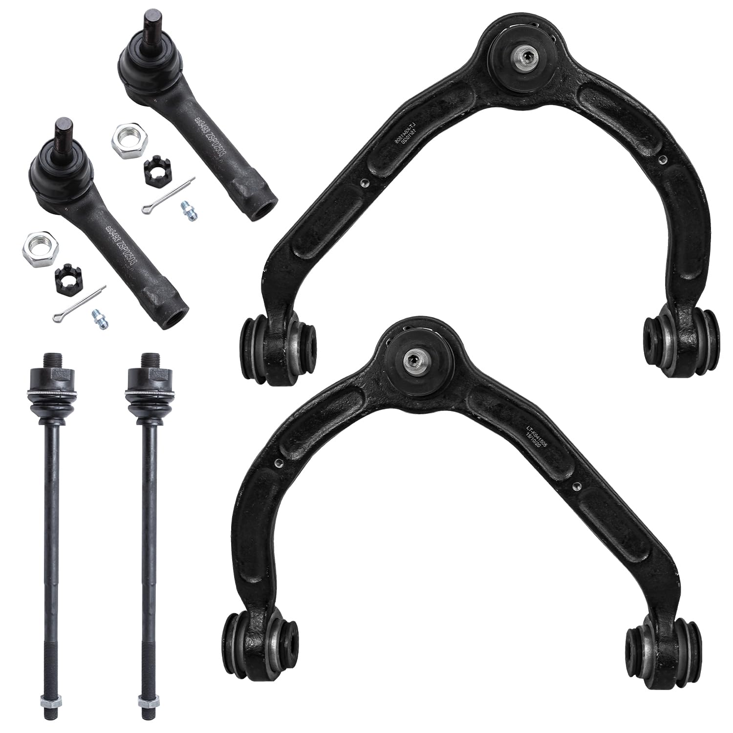 Detroit Axle - 6pc RWD Front Control Arms Kit for 1999-2000
