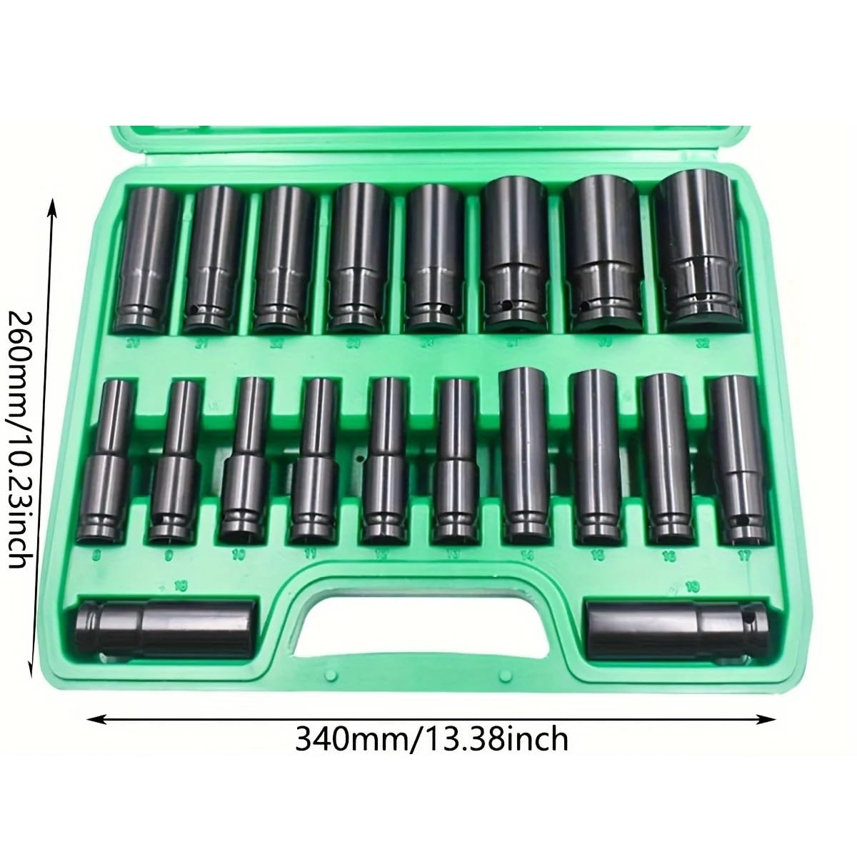 20 sztuk 8-32mm klucz elektryczny przedłużenie głowicy kompletny zestaw śrubokrętów sześciokątnych Zestaw przedłużek