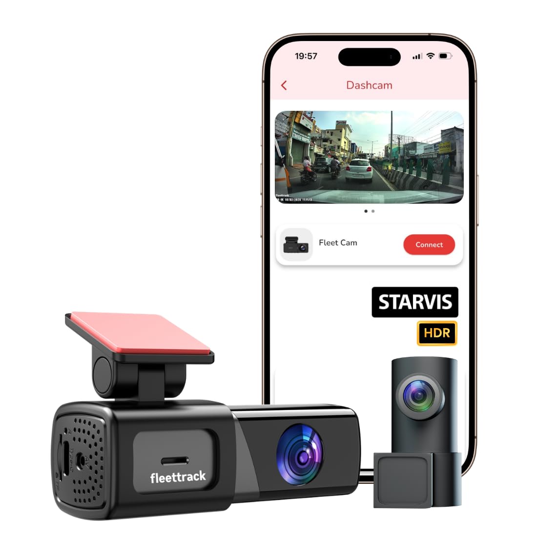 Fleettrack F9 Dual Dashcam for Car Front & Rear | 4K 5MP QHD Front + 1080p Rear | Sony STARVIS IMX335 Sensor | 5.8GHz WiFi | HDR Night Vision | 1.47" LCD | Dual Port Car Charger-image-37