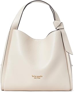 kate spade new york womens Knott Pebbled Leather Medium Crossbody Tote