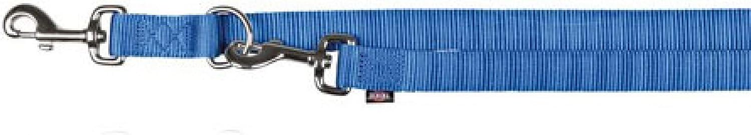 Trixie Premium Adjustable Dog Leash, X-Small/Small, Blue