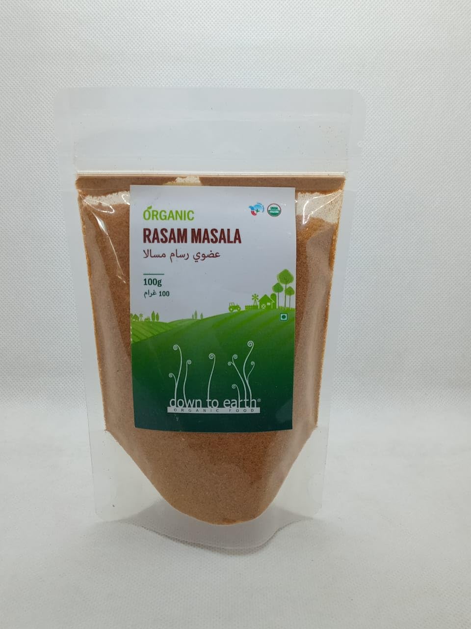 Down To Earth Organic Food Rasam Masala 100G
