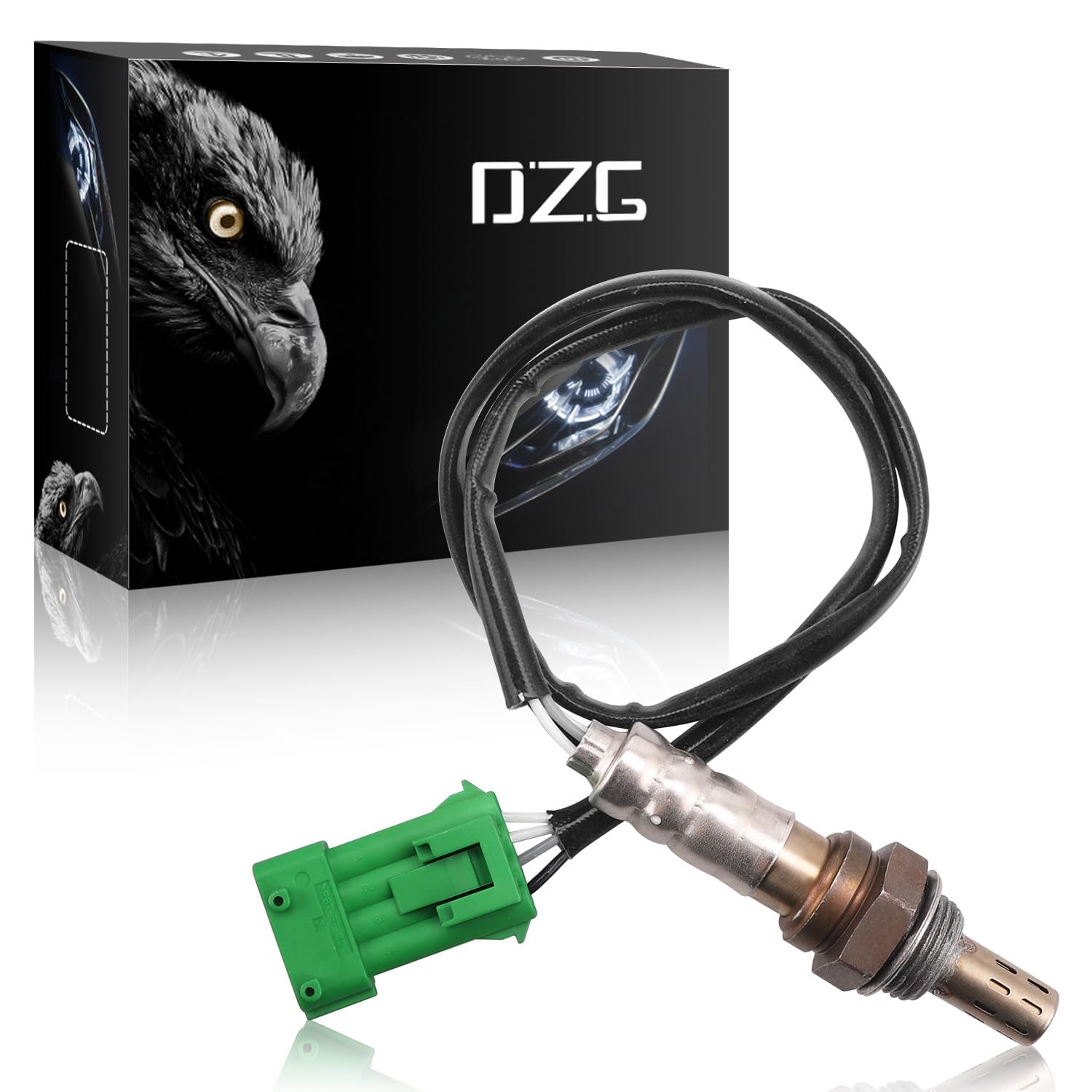 DZG Sonda lambda a monte 9657632980 OZA608-U2 1618RO Compatibile con Citroën Berlingo C2 C3 C4 C5 C6 NEMO SAXO XSARA/Peugeot 1007 106 206 207 306 307 406 407 607 BIPPER PARTNER, ecc.