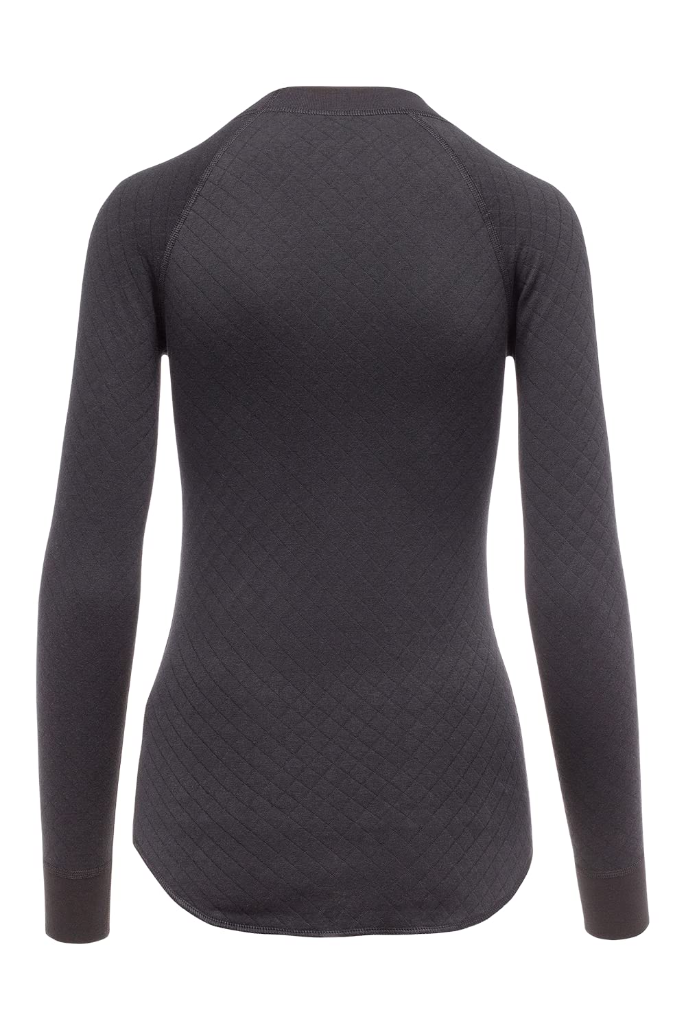 Thermowave 3in1 Merino Unterwäsche Damen - Thermounterwäsche Damen Shirt Langarm - Funktionsshirt Damen 330 GSM, Extra Warme, Feuchtigkeitstransportierende, Schnelltrocknende mit weitem Bund
