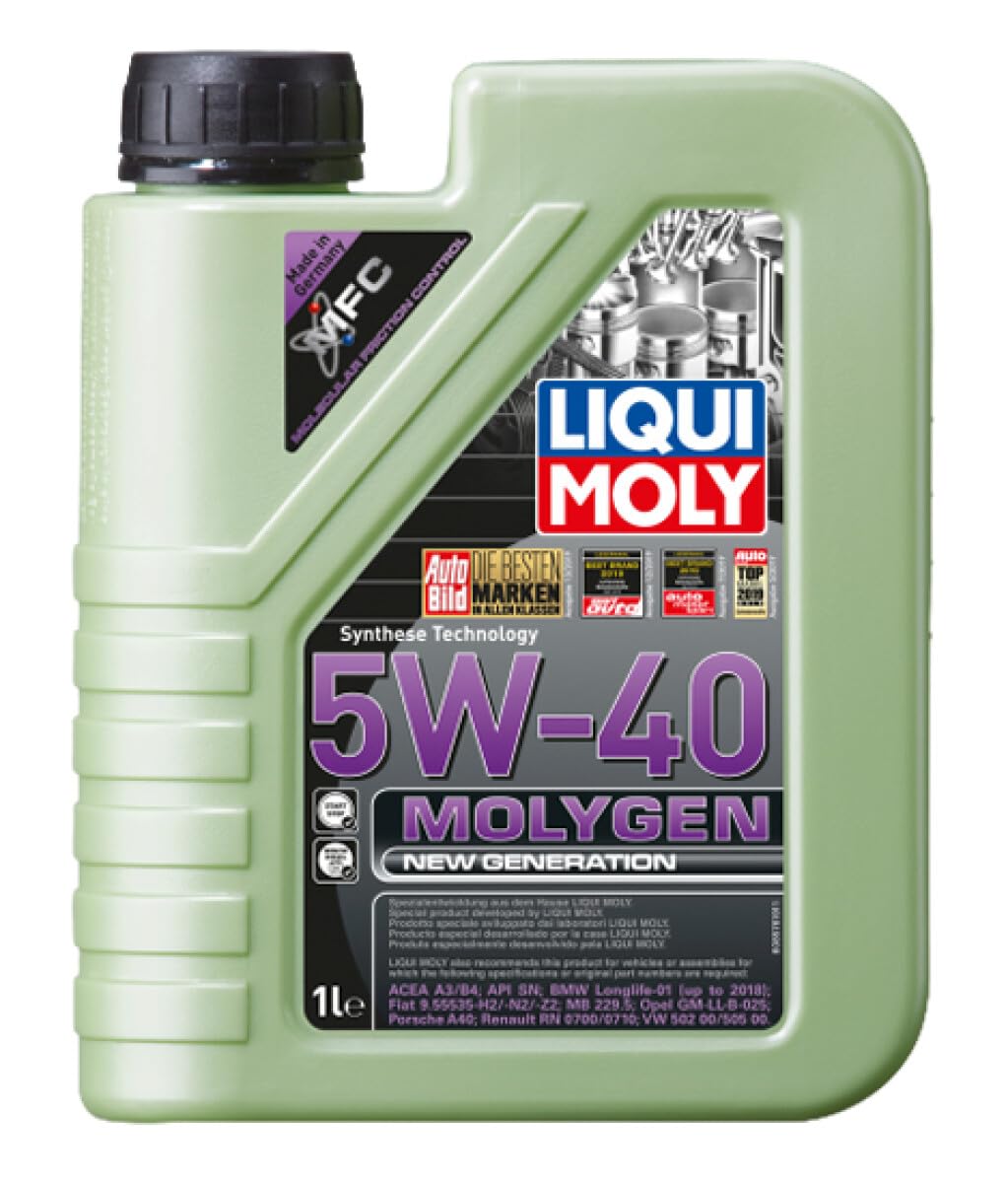Liqui Moly Molygen New Generation 5W-40 1 Litre Otomotiv Bakım Ürünü
