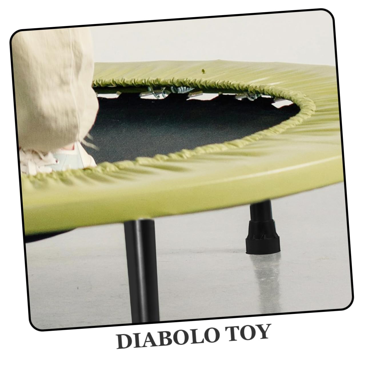 Happyyami Trampoline Accessories 6 Pack Leg Pad with Stainless Steel Tube Replacement Part for