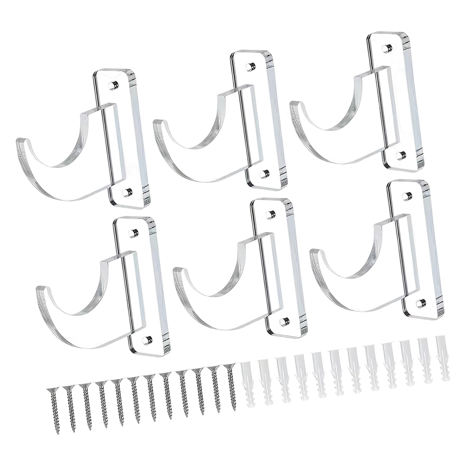 Tsophreniq 2 / 3Pairs Multi-Purpose Acrylic Holder Suiting Collector Spaces Homes Decors