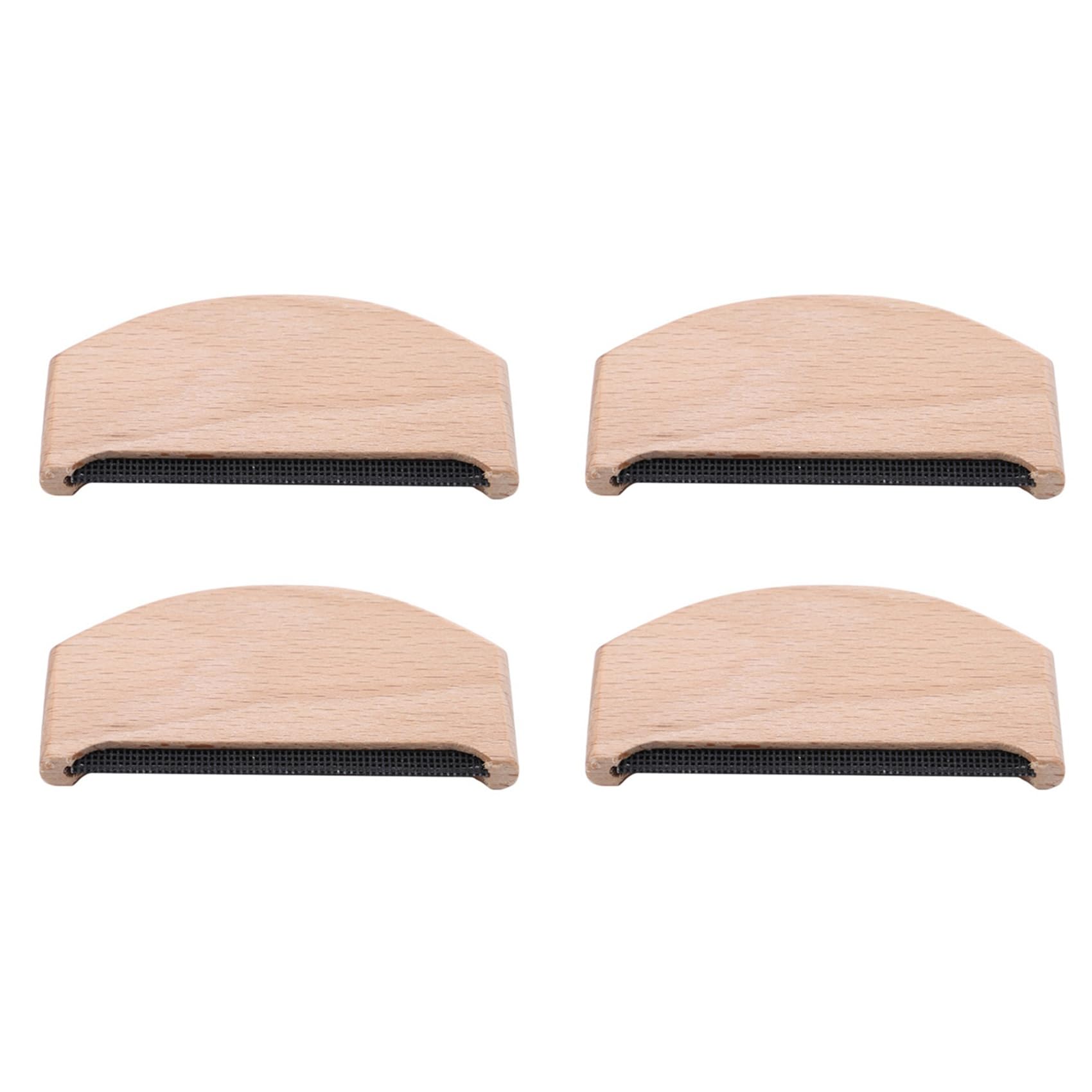 Hndhbfgrt 4X Wool Comb Wooden Pilling Fuzz Fabric Lint Remover Clothing Brush Tool