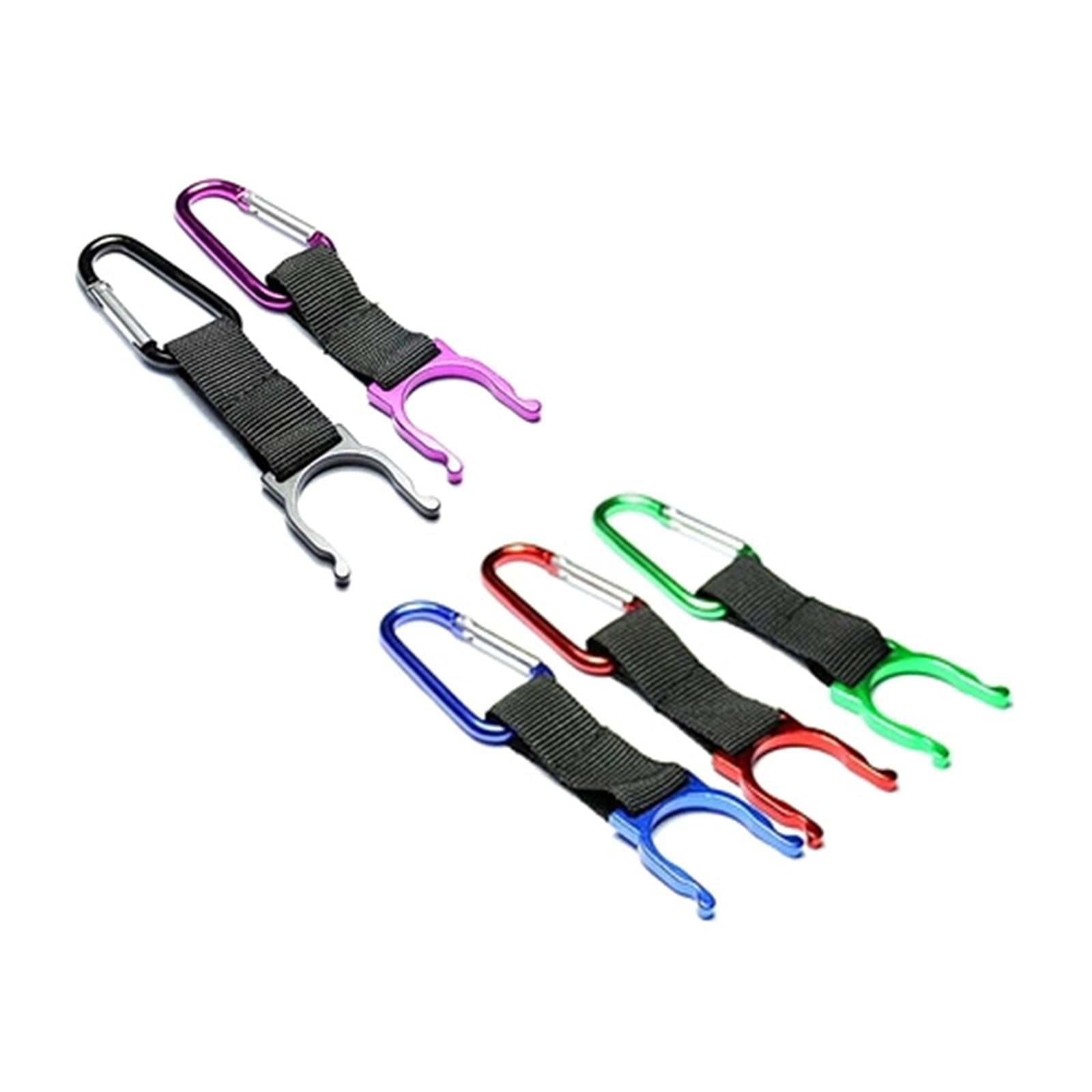 Alluminio Bottiglia di Acqua Gancio Outdoor Moschettone Acqua Clip di Trasporto Clip Bottiglie Holder Per Viaggi Bottiglia di Alluminio