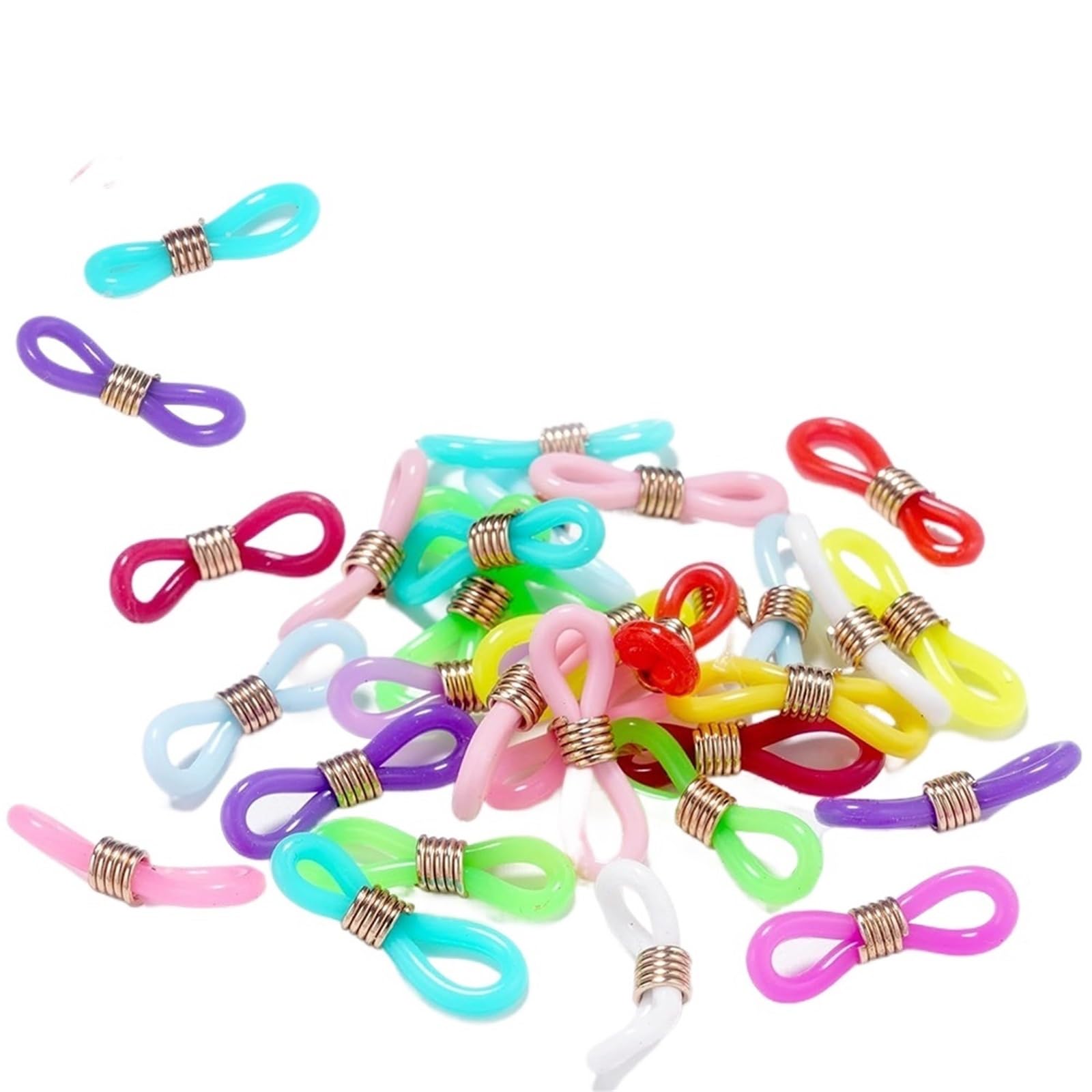 Knitting Needle Stoppers 300PCS Rubber Knitting Needle Stoppers Knitting Needle Point Protectors Needle Tip Caps Crocheting Knitting Project Accessories