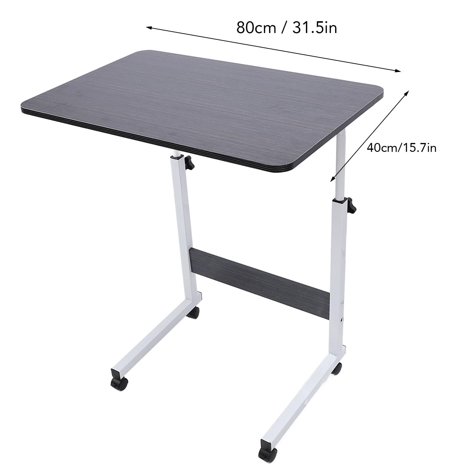 Altezza Regolabile Carrello Portatile Mobile con Rotelle, Piano