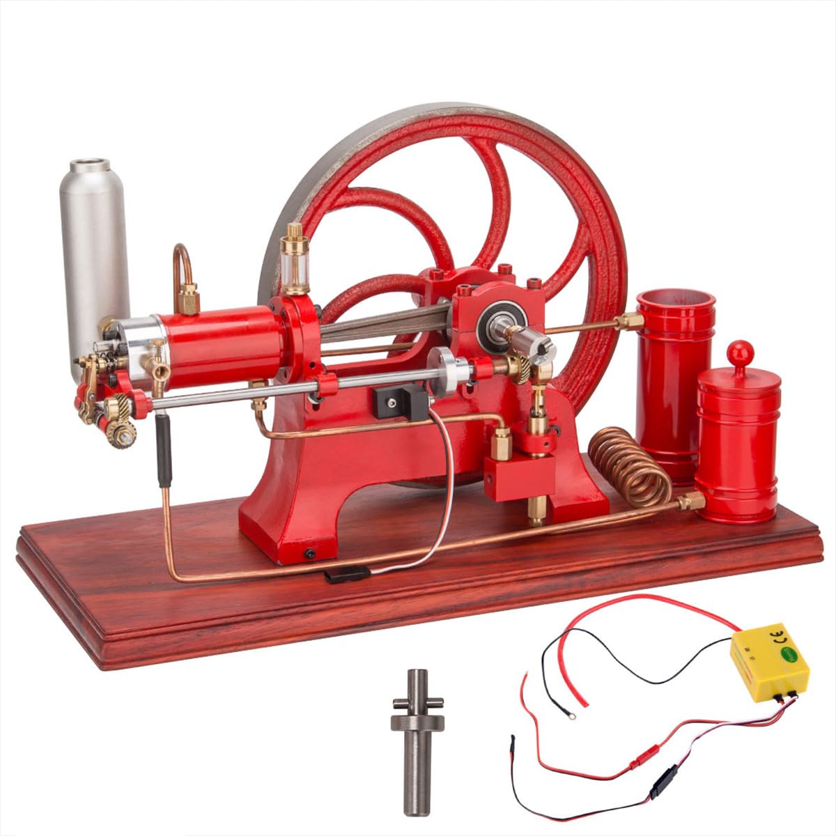Retro Antiguo Cuatro Niveles Refrigerado por Agua Estacionario Horizontal Motor de Gasolina Modelo Regalo Para Los Amantes De Los Motores Antiguos Y Coleccionistas