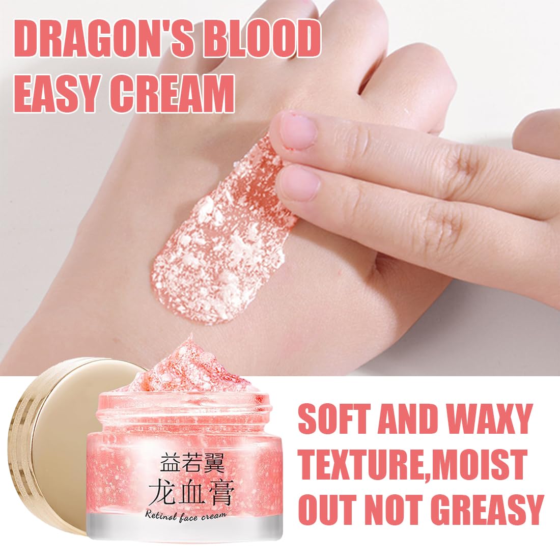 2 sztuki Cream Dragon S Blood, Dragon's Blood Easy Cream, krem wybielający smocze krwi, smoczy krem do twarzy, smoczy krem dla dziewczynek – pielęgnacja nawilżająca i młodzieńczy blask