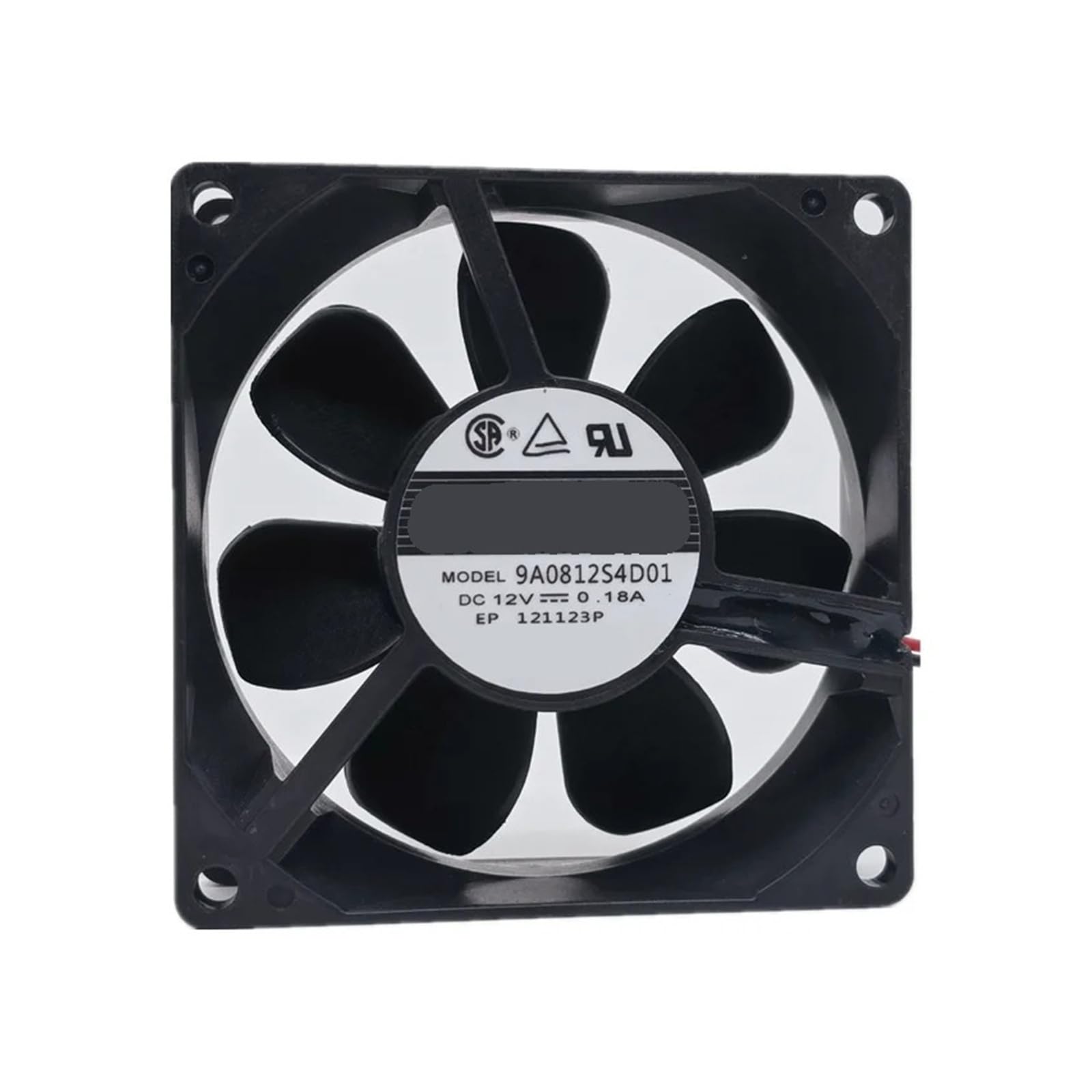 Ventilateur de refroidissement 80x80x25mm durable et stable pour châssis informatique