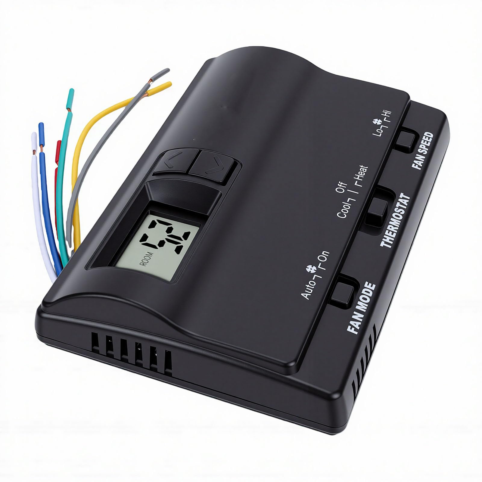 Termostato Digitale per, 83303862 per Controller Mach Serie 8330 Montato a Parete per Riscaldamento e Raffreddamento, con 3 modalità, Cavi Codificati a Colori