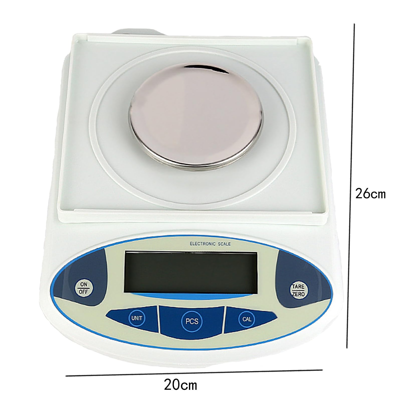 Báscula de Laboratorio, balanza analítica de 0,1 g, balanza electrónica de precisión, balanza de precisión de Laboratorio, balanza de joyería, balanza Digital para Alimentos de Cocina, 200 g