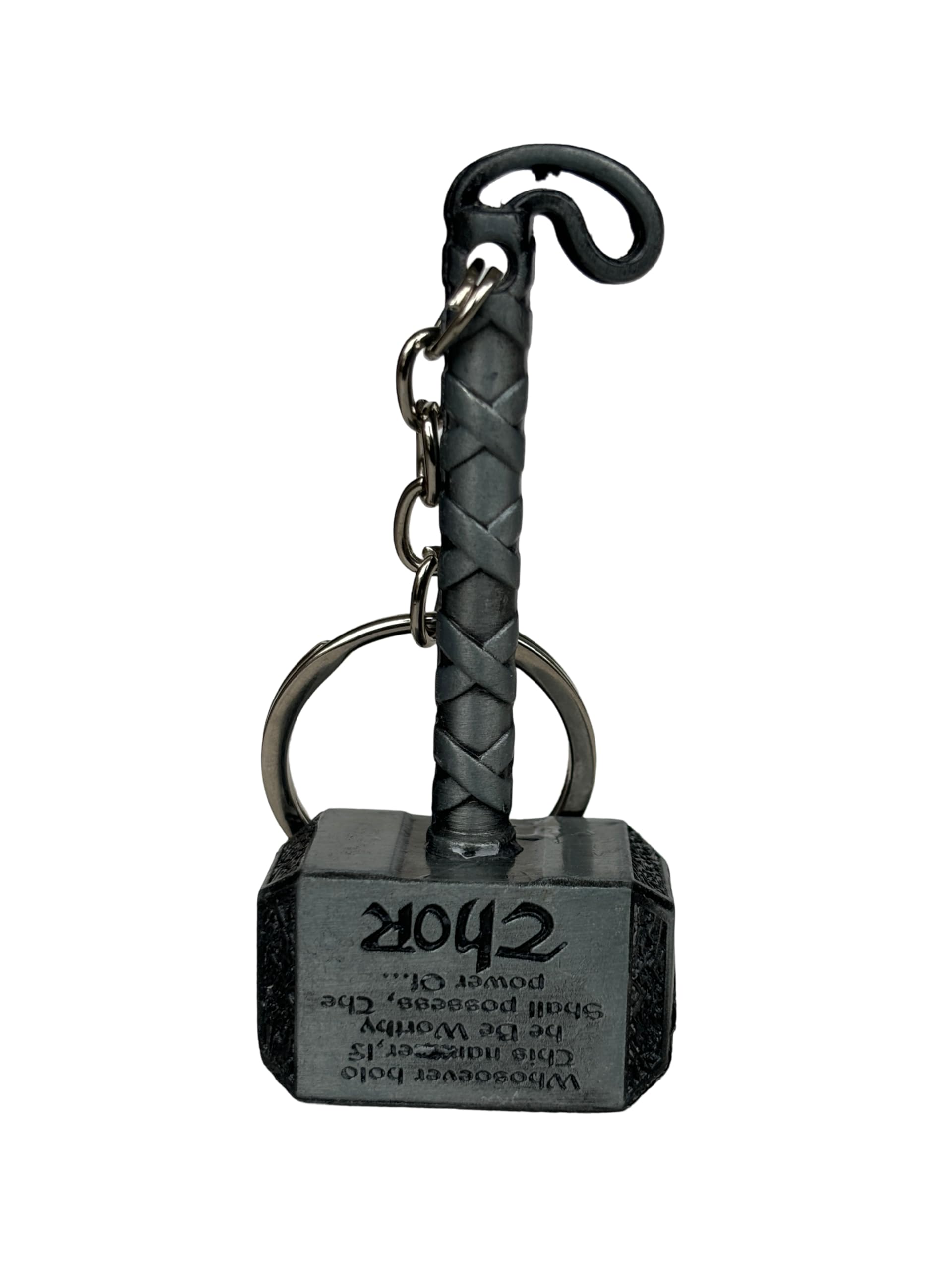 The Marvel Avenger Thor's Metal Hammer Keyring/Keychain (Golden OR Grey Color)- 1 Pc (Assorted)-image-8