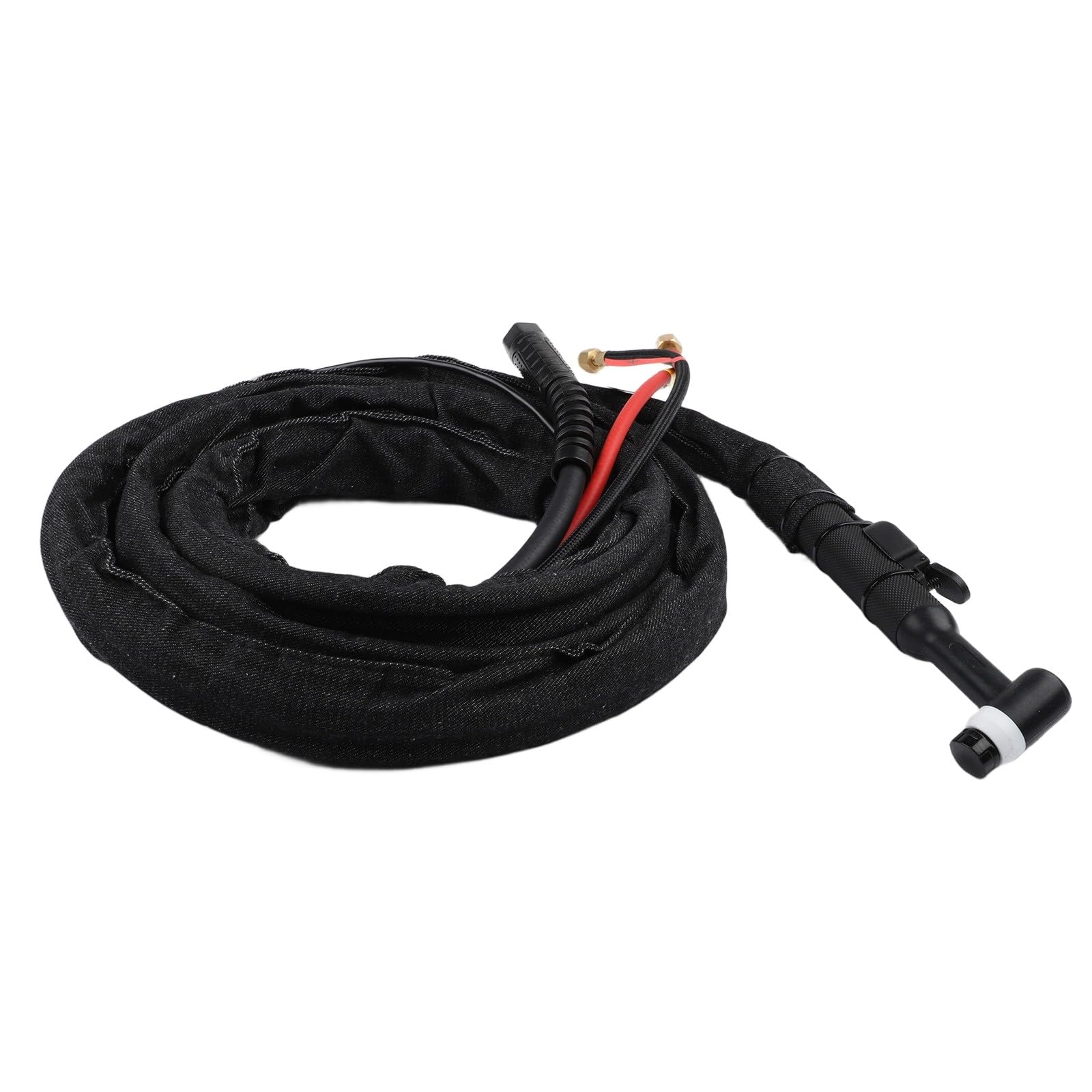 WP18 - Set di bruciatori per saldatura TIG, raffreddato ad acqua, cavo da 4 m, 350 A, rame bachelite, per saldatrici AGON, con connettore da 16 mm e accessori