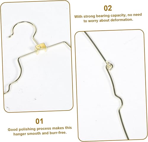 Miniatura 4 de Cabilock Perchero para mostrar ropa percha para traje de baño, perchas para trajes de baño, tendedero para ropa de baño, soporte de alambre con