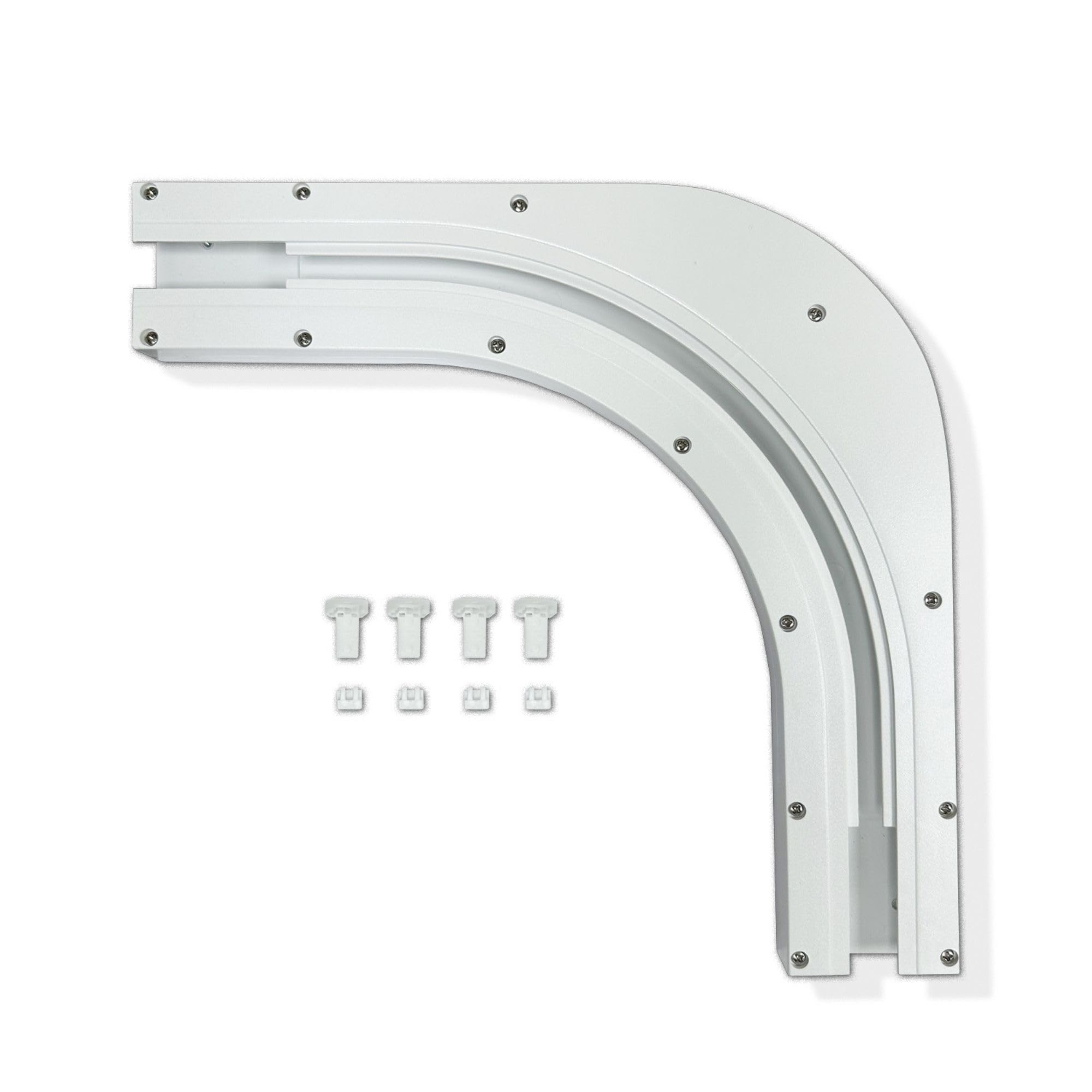 ABALON 90ยฐ Angle Bracket for Abalon Perfect Wave Motorized Curtain Track