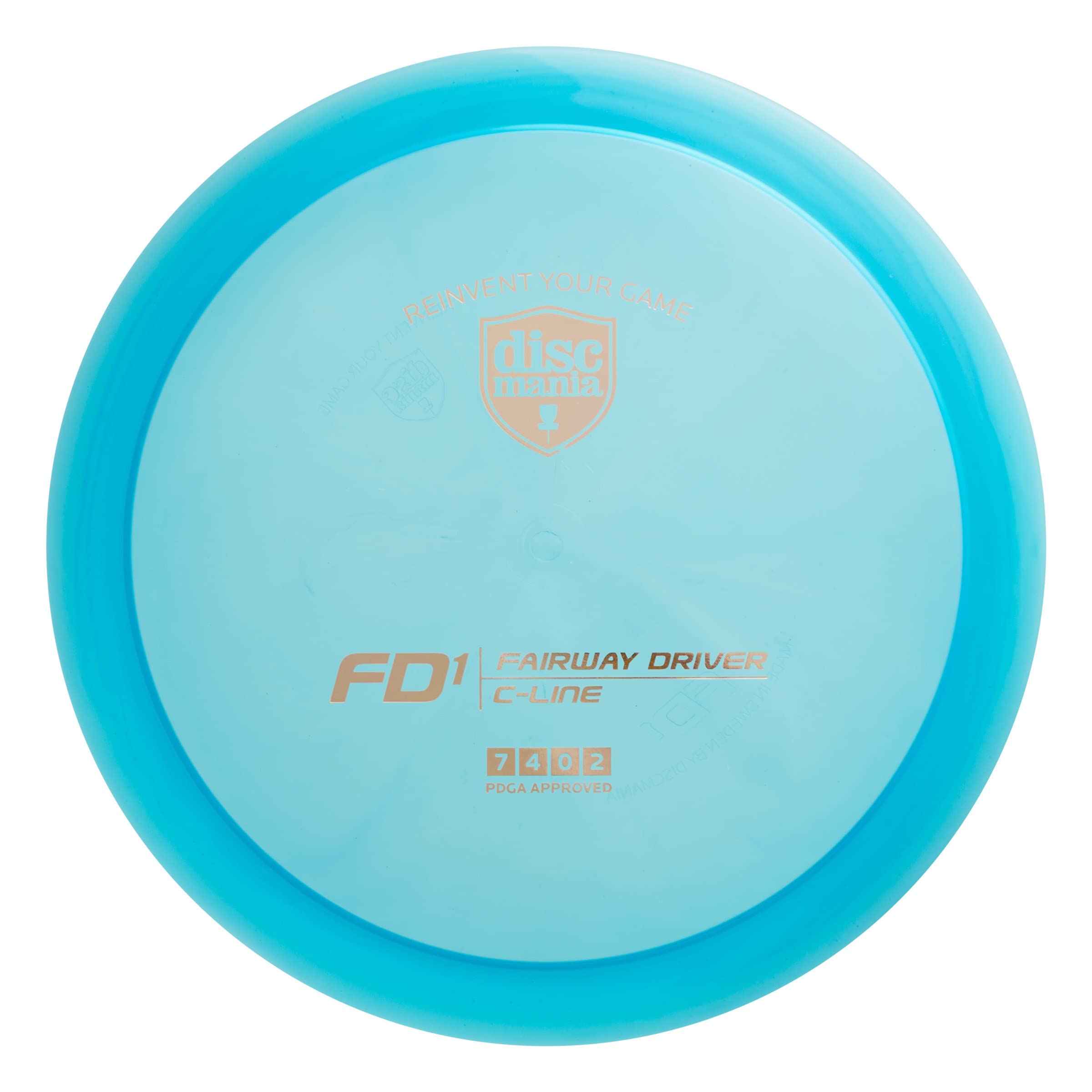 Discmania C-Line FD1 Disc Golf Fairway Driver – Stable Fairway Driver, Flat Profile Disc Golf Driver