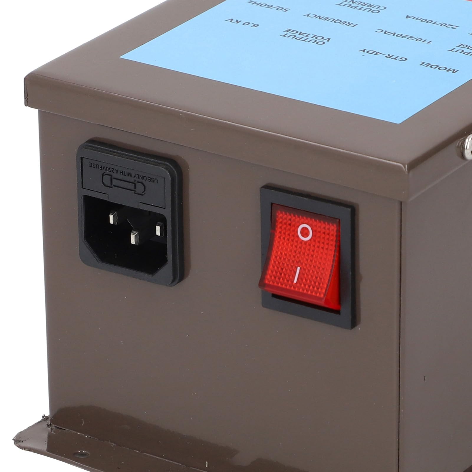 Zerodis Fuente de Alimentación de Barra de Aire Ionizante, Fuente de Alimentación de Barra Ionizadora Antiestática de 6.0KV con Alta Densidad de Iones y Múltiples (Enchufe Europeo 220-240V)