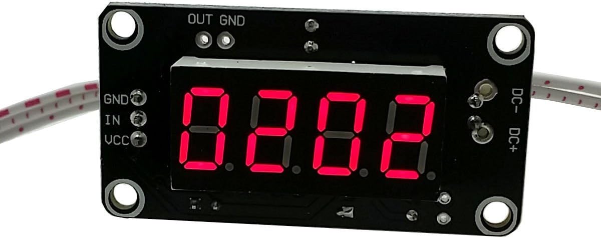 Royfee - 1PCS 12V Hall tachometer display module Stopwatch speed counting module