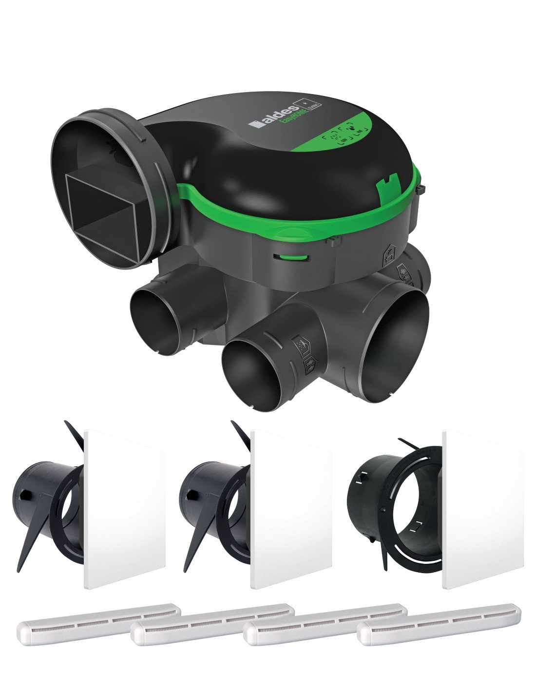 Aldes Purificateur d'air Kit purificateur d'air à flux unique