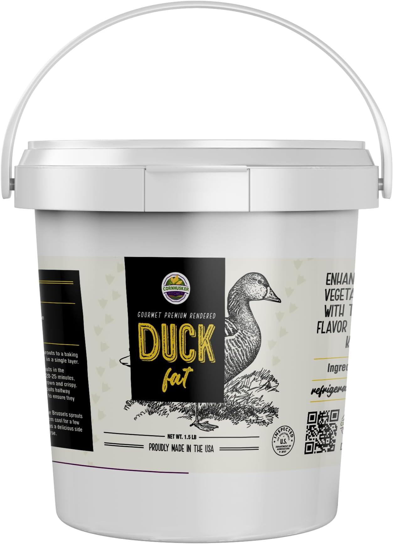 Premium Rendered Tub 1.5lbs (Duck Fat)