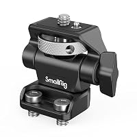 (Versione Aggiornata)) SMALLRIG Supporto per Monitor con Due 1/4"