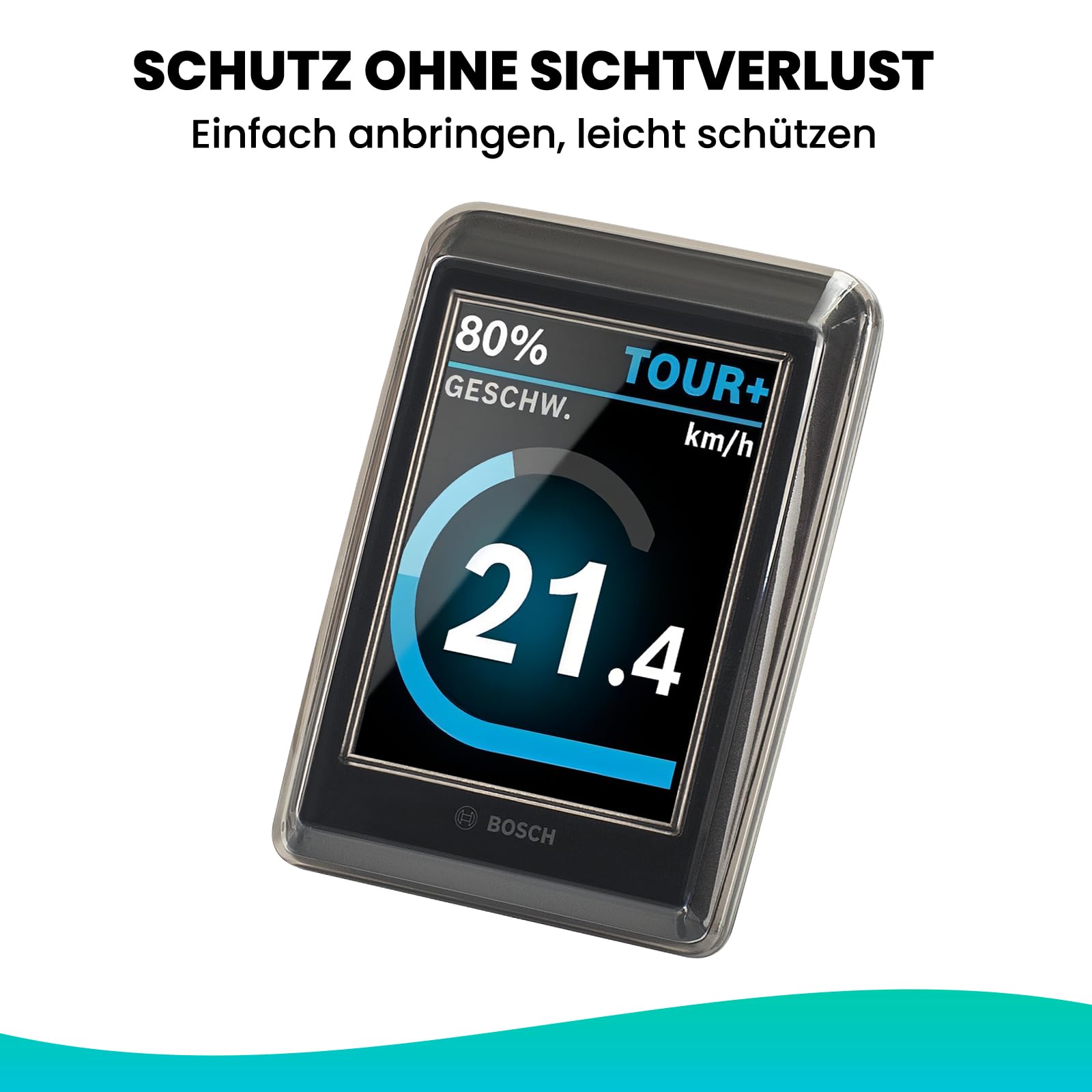 Besudo Coque Protection Silicone Écran Bosch Kiox 500 (BHU3700) - Cadre Anti-Chute