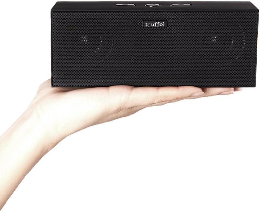 DuraSound Ultra Portable Wireless Bluetooth Speaker, Built-in Speakerphone, 8 Hour Playback - Black