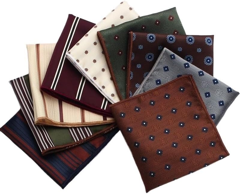 Men's Formal Square Handkerchief Business Wedding Actor Suit Small Pocket Towel Polyester