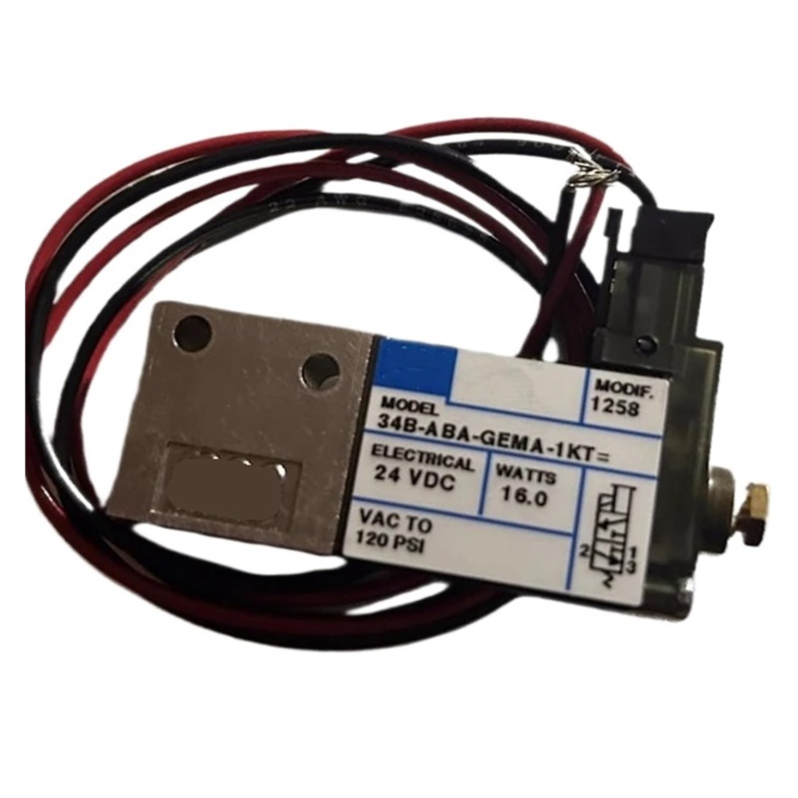 NACODLUL 34B-ABA-GEMA-1KT MOD1258 Solenoid valve