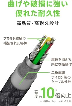 Belkin USB-C to Lightning Cable for iPhone 13 mini / Pro / Pro Max / 12 / SE / 11 / XR Fast Charging, Ultra Durable, MFi Certified, PD Compatible, 1.2 Meters, White, DuraTek Plus F8J243BT04-WHT-A