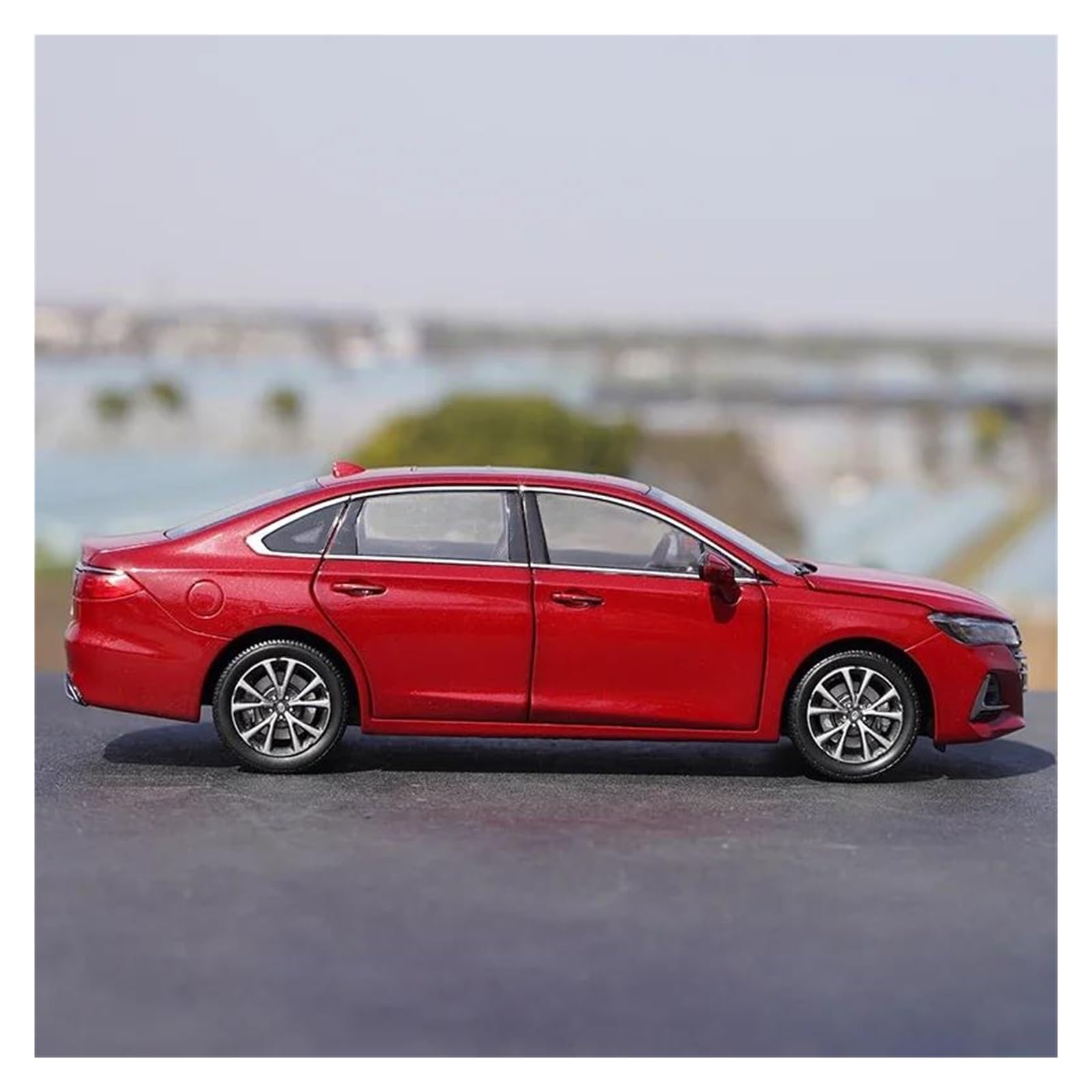 Metallo Scala Replica 1 24 Per GAC Trumpchi Nuova Generazione GA6 2019 Modello Auto in Lega Serie Arredamento per Casa Hobby Veicoli Giochi Set