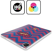 Vista 2 de Head Case Designs Officially Licensed FC Barcelona Zigzag Forca Barca Soft Gel Case Compatible with Samsung Galaxy Tab S8 Ultra