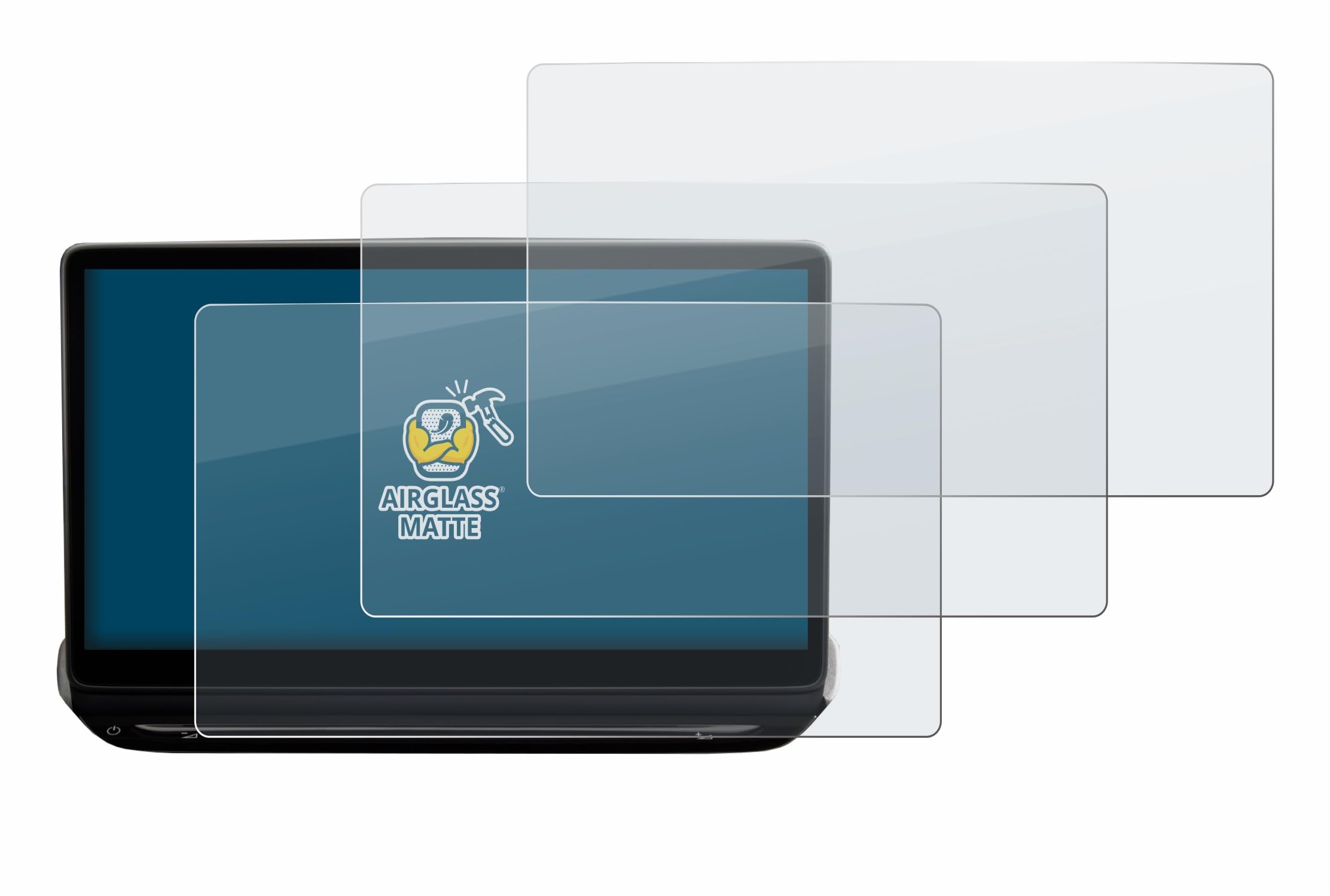 brotect 3 Pezzi Pellicola per Skoda Enyaq RS 2026 Infotainment System 13" | Opaca Protezione Schermo Made in Germany, Anti-Riflesso Durezza 9H Anti-Graffio