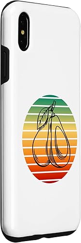 Vista 18 de iPhone 7 Plus/8 Plus Keto dieta baja en carbohidratos y dieta cetogénica - Funda de aguacate vintage