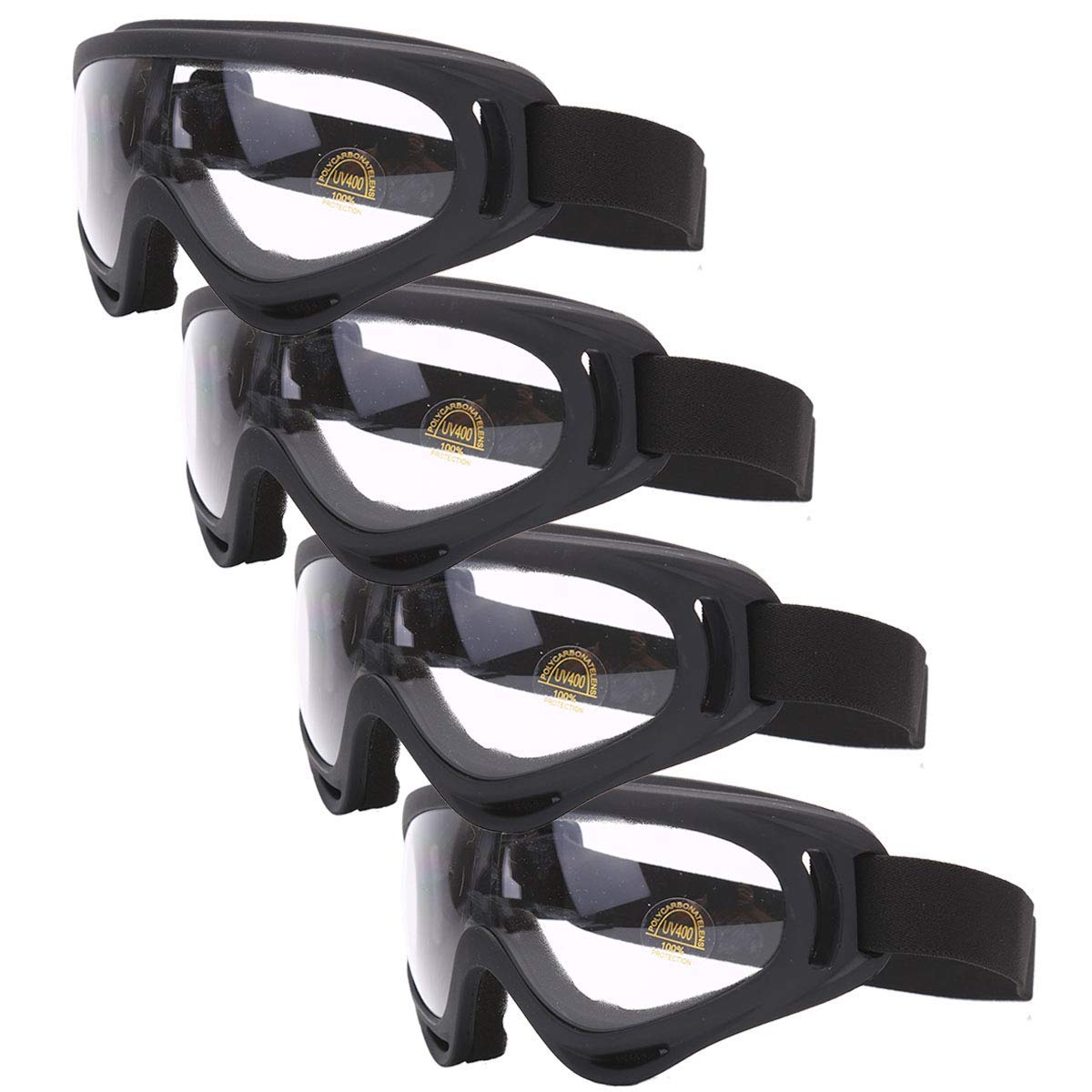 Buytra 4 Pack Kids Safety Glasses Perfect for Nerf Gun Games