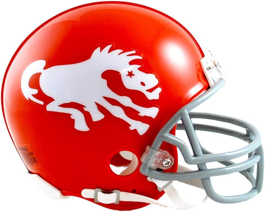 Riddell Denver Broncos 1962-1965 NFL ProLine VSR-4 Mini Throwback Football Helmet