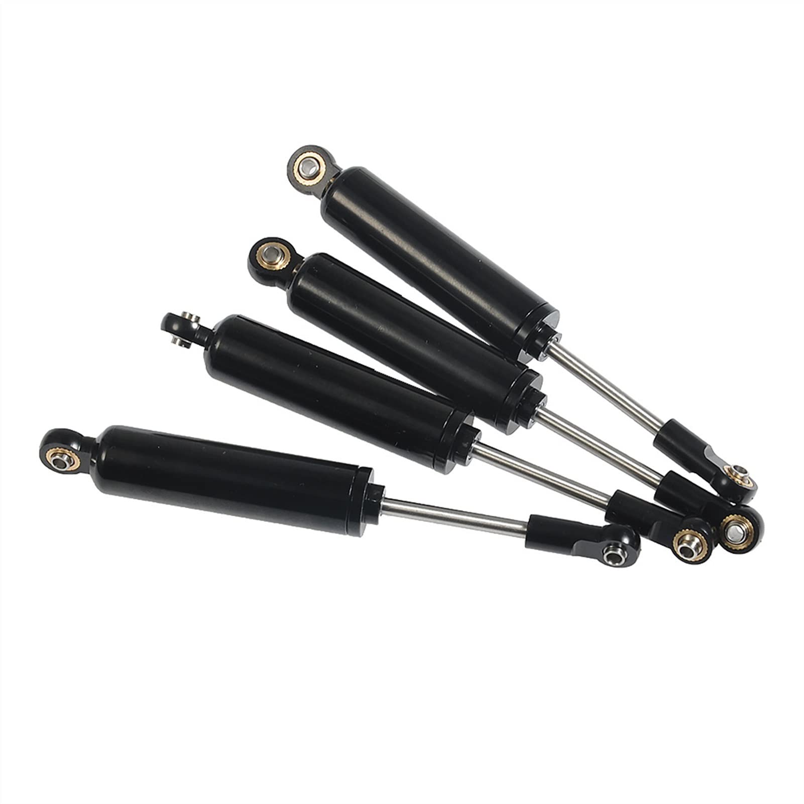 4 szt. Metalowe zawieszenie amortyzatora 110mm wewnętrzny amortyzator sprężynowy, dla 1:10 Axial SCX10 D90, dla Traxxas, TRX4 część do zdalnie sterowanego samochodu Zdalny amortyzator samochod
