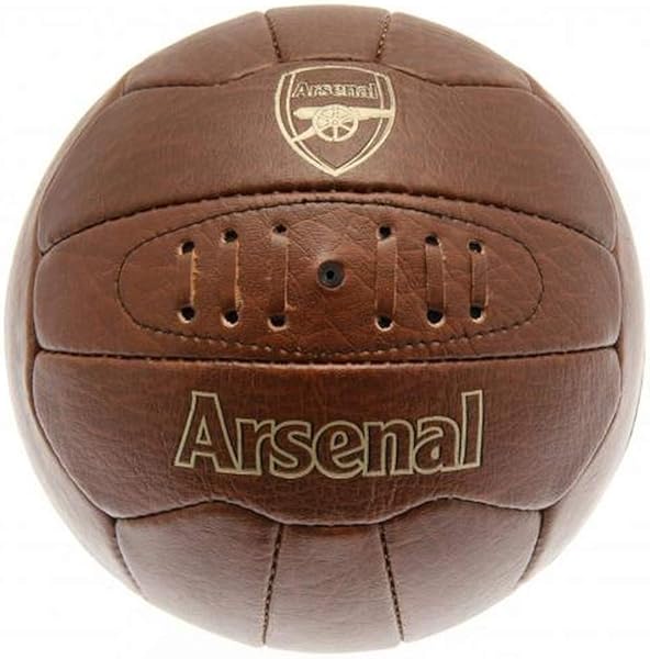 Arsenal FC Heritage Football (5) (Brown/Gold)