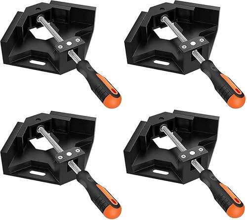 Miniatura 9 de Abrazadera de esquina  Abrazadera de ángulo recto de 90 grados  Aleación de aluminio resistente de una sola manija por DMNI (4)