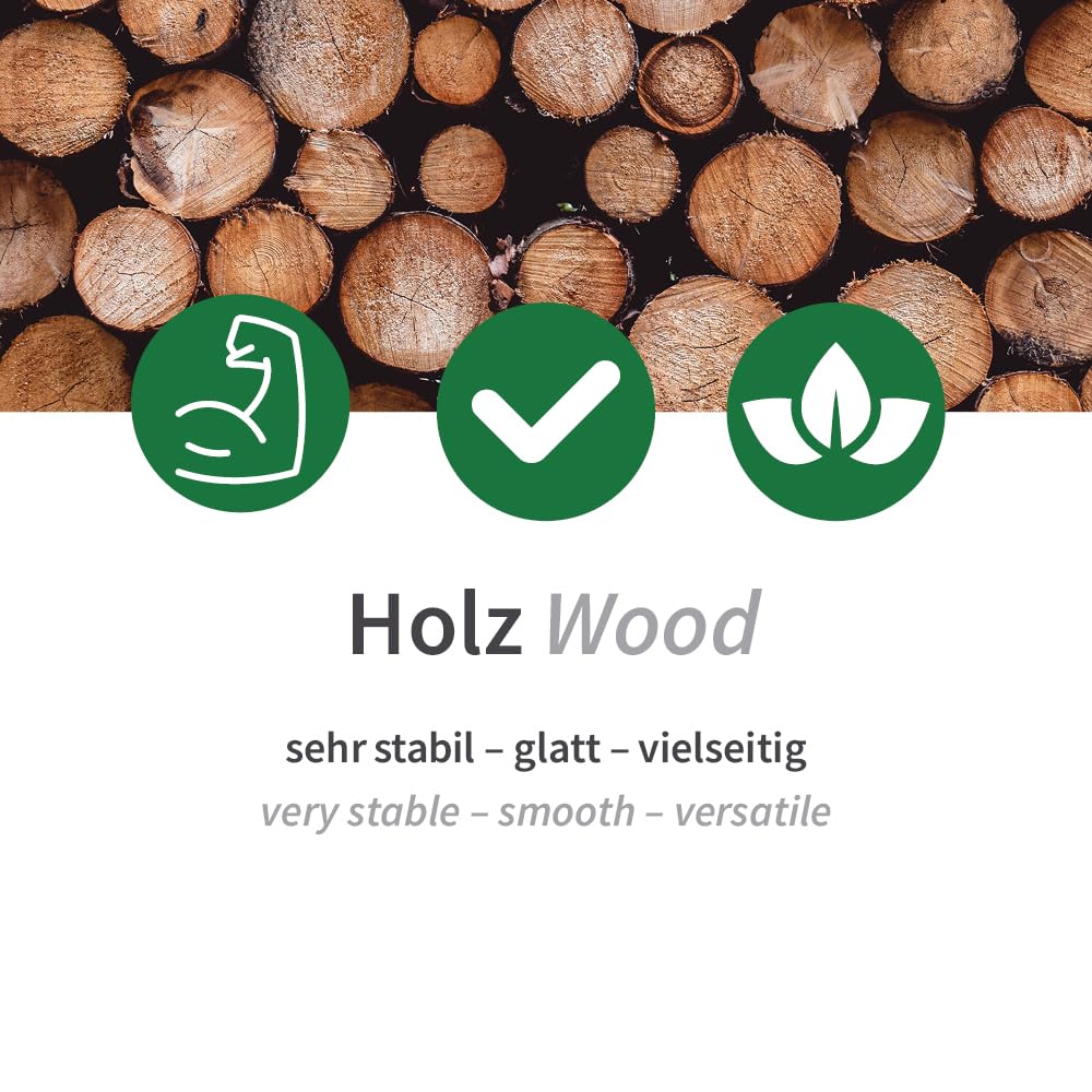 FRANZ MENSCH 10000 Stück NATUREStar Bio Rührstäbchen | Holz FSC® 100%, wachsbeschichtet, Box, nature, L: 15.5cm, Rührstäbchen, Kaffeerührer, Umrührstäbchen