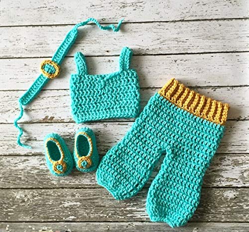 Princess jasmine crochet costume Clearance